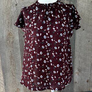 Forever21 Lightweight Floral Summer Top